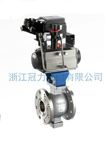 V型球閥：零部件少，使用操作方便！